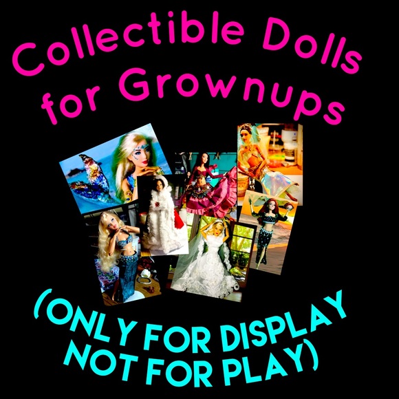Collectible OOAK dolls for displaying, not playing - Picture 1 of 16